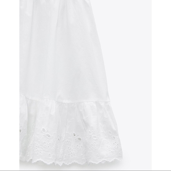 ZARA Short Poplin Dress XXL NWT - Picture 9 of 14